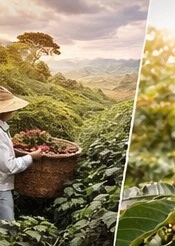 Coffee farm in Colombia